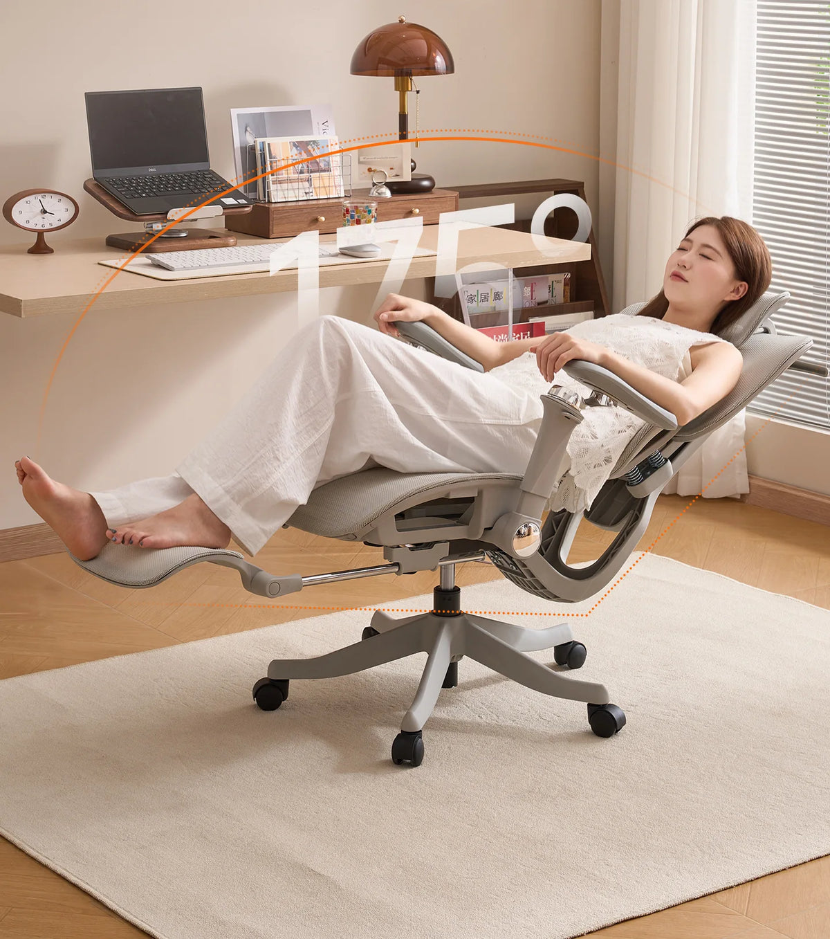 Stable New Ergonomic chair, computer chair, office chair, study chair, gaming chair, conference chair, S950-3