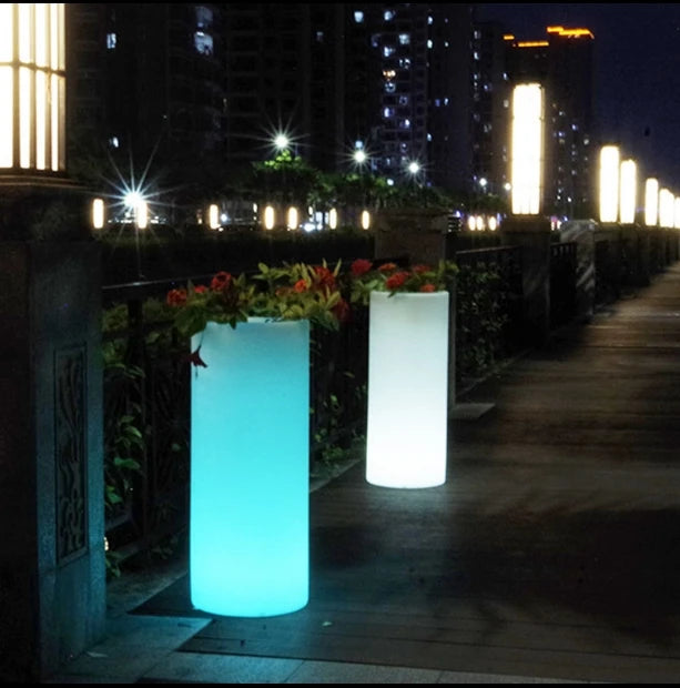 Large outdoor garden smart flower pot waterproof home decoration flower pot