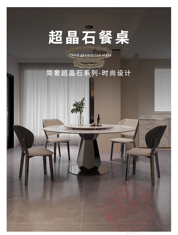 Hot sales Writing Office Dining Table Lounge Camping Balcony Nordic Makeup Outdoor Round Dining Table Restaurant Mesa Kitchen Fu