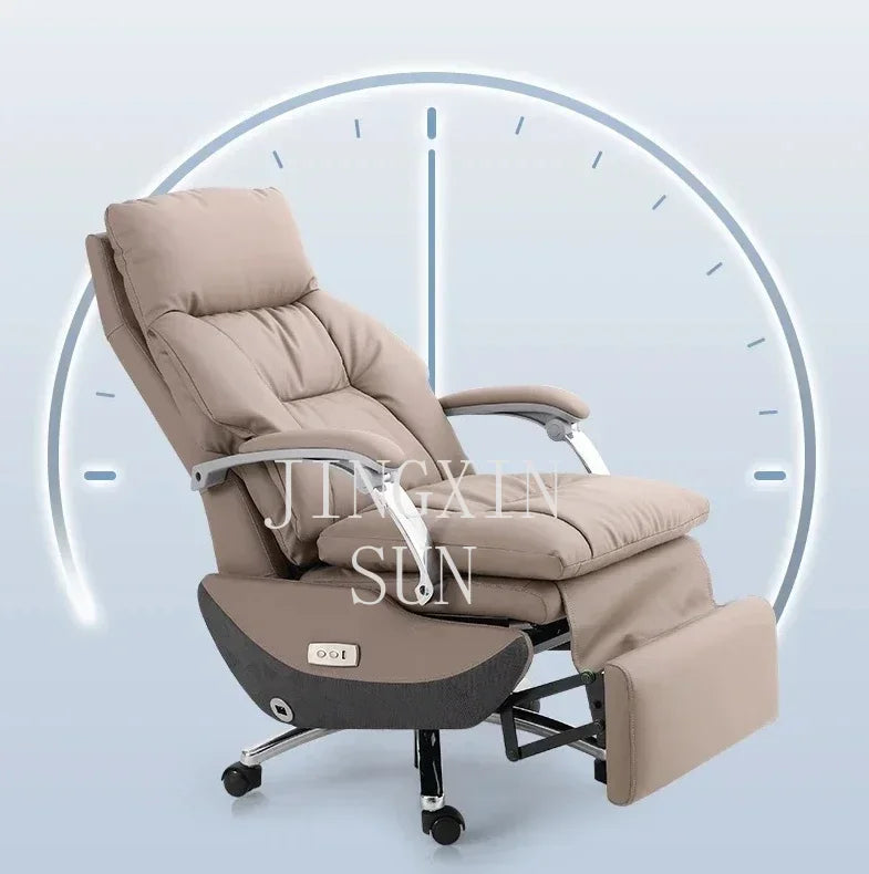 Practical Leather Executive Mobile Desk Chair Gaming Computer Ergonomic Office Chairs Reading