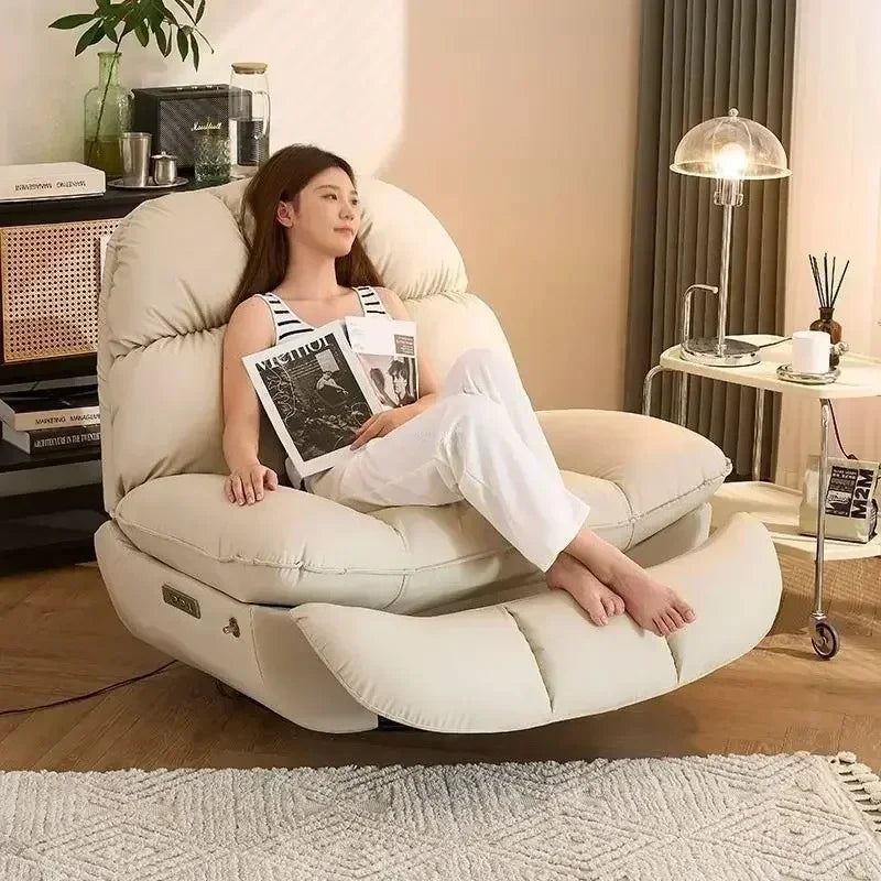 Lazy Sofa First-class Leisure Sofa Electric Intelligent Multifunctional Living Room Single Person Sofa Can Sleep and Lie Down