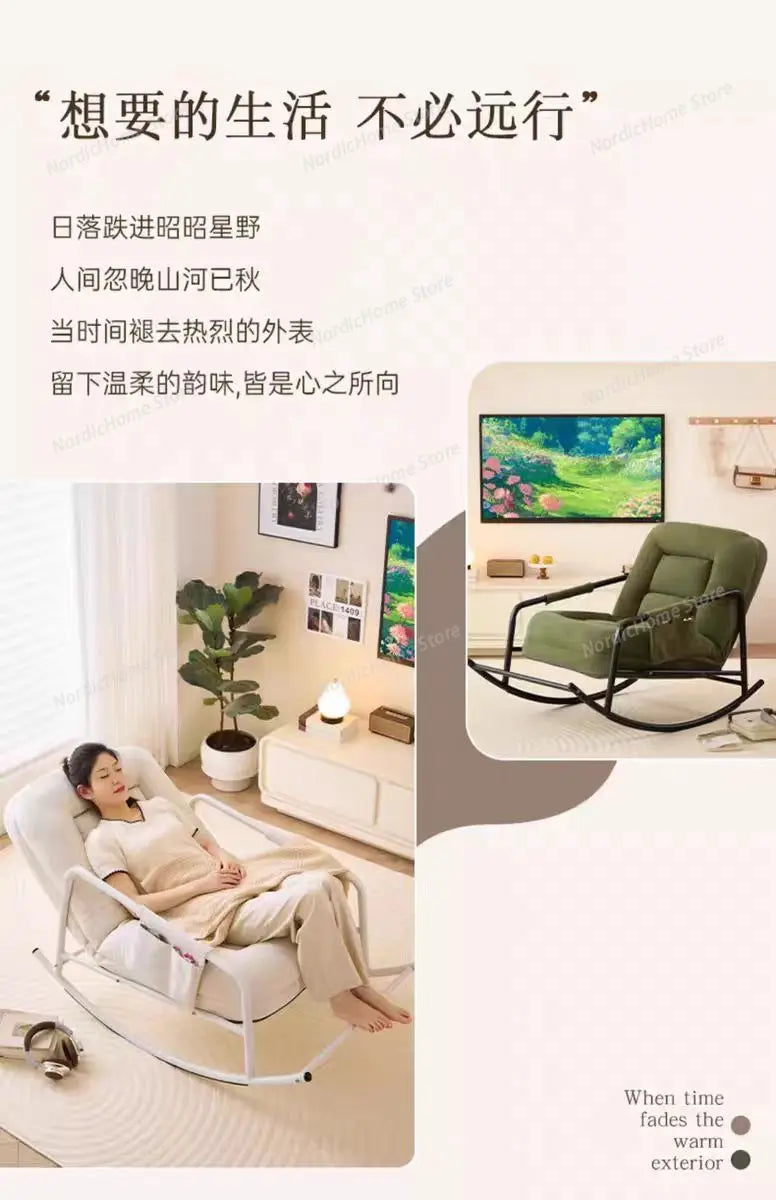 Modern Sofa Living Room Chairs Arm Nordic Designer Relax Living Room Chairs Recliner Balcony Home Furniture Terrace Furniture
