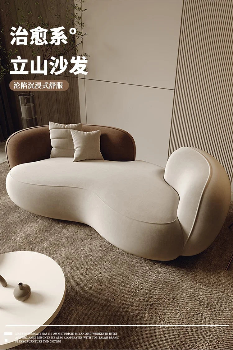Modern home Luxury Living Room Furniture Sofa Set Floor Lazy Accents Designer Recliner Daybed Sectional Puff Sofa Corner Muebles