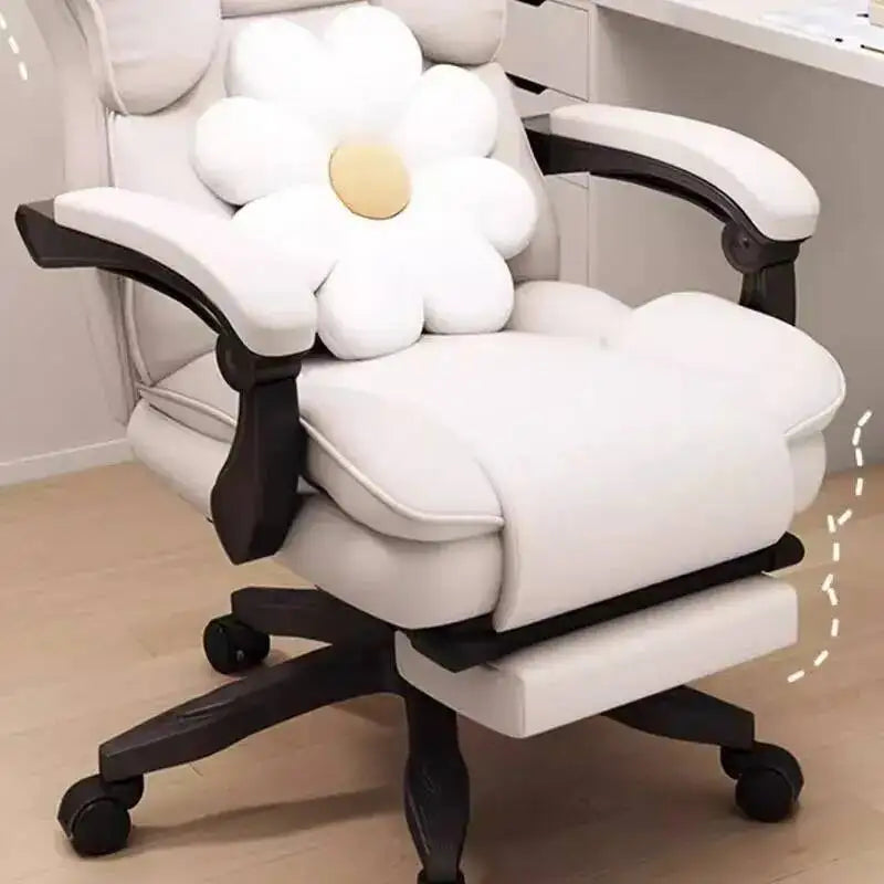 Ergonomic Office Mobile Gaming Study Chair Living Room Chairs Desk Designer Comfy Lazy High Back Bureau Meuble Luxury Furniture