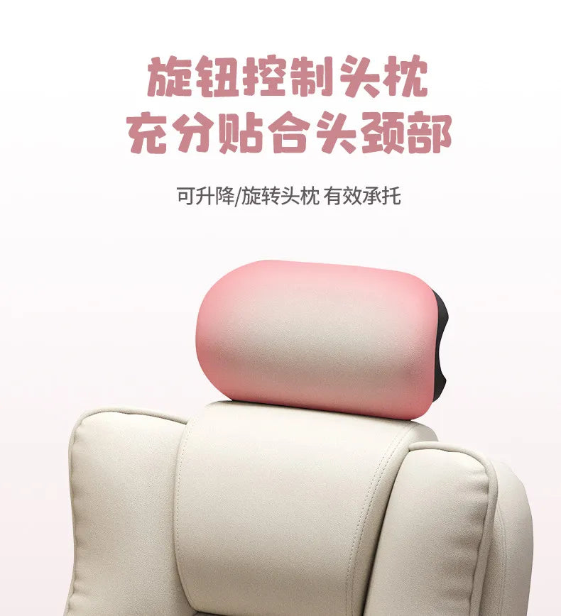 Lazy Living Room Rolling Office Chair Computer Salon Designer Office Chair Swivel Comfortable Silla De Escritorio Home Furniture