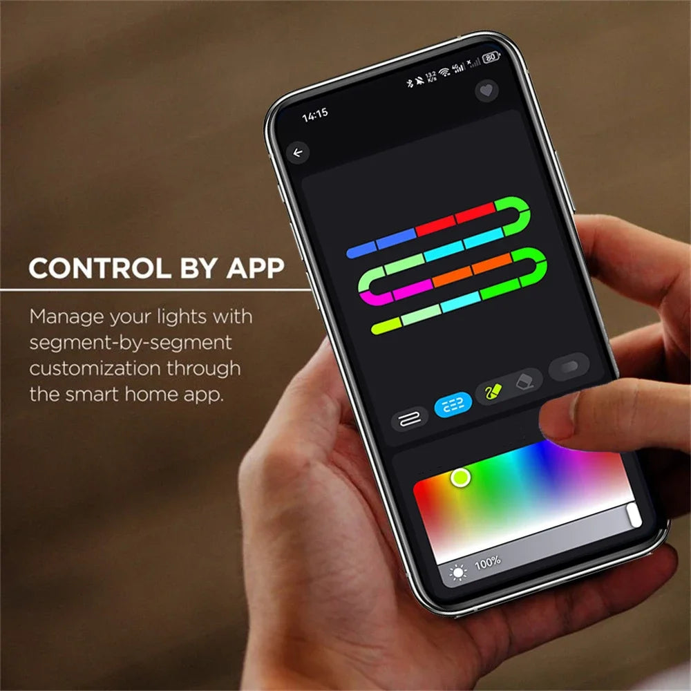 3D Cloud Lighting Light Kit with Music Sync, Multicolor RGBIC LED Strip Lights, Remote & APP Control, Mood Lighting for Bedroom
