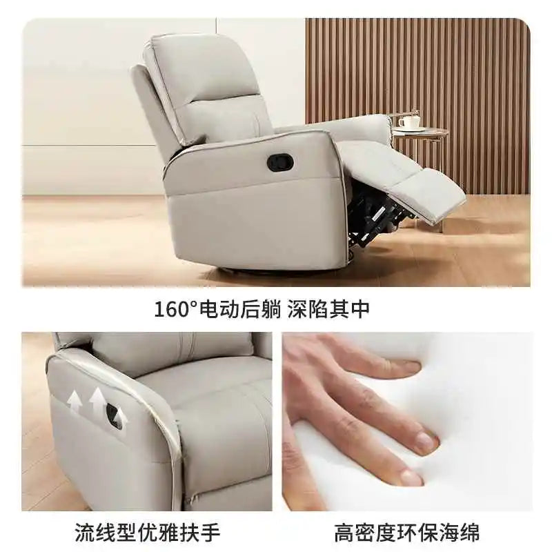 YFY  lazy sofa multi-functional reclining and sleeping leisure rocking chair small apartment single person