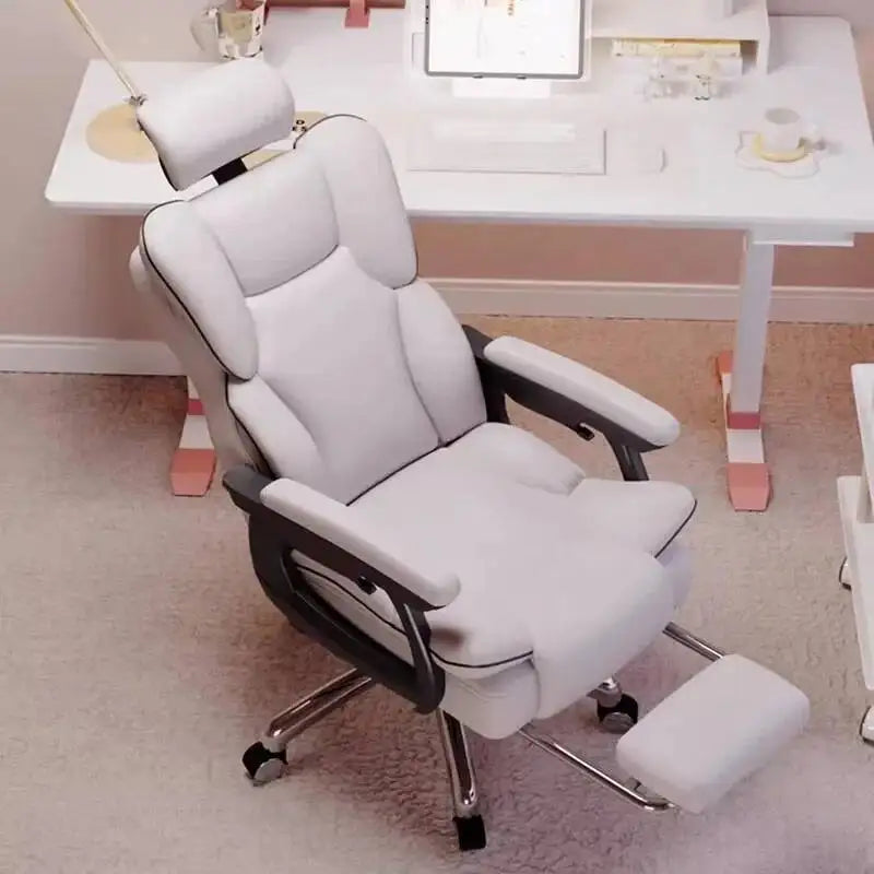 Headrest Folding gaming chairs Leather Luxury Adult Relax Chair Gaming Single Reclining Armchairs Rooms And Sofas Furniture
