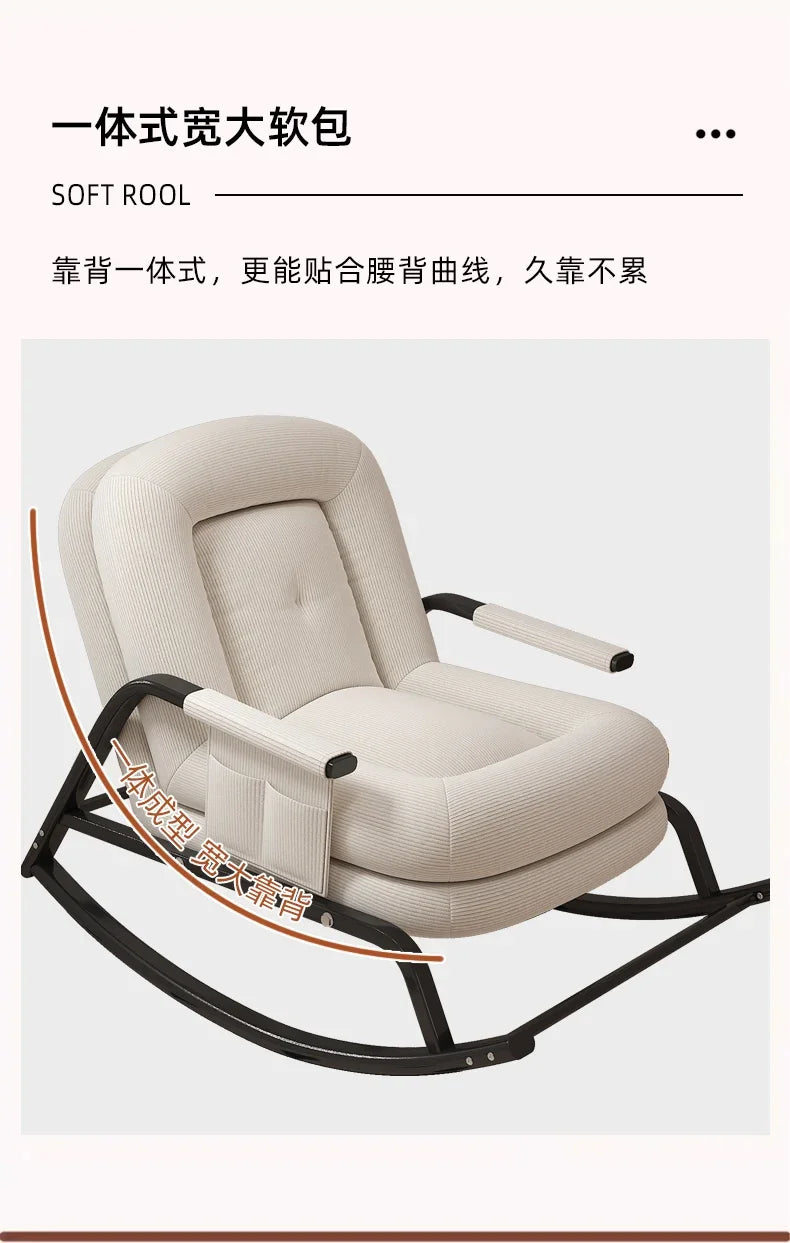 Occasional Balcony Living Room Chairs Reading Makeup Outdoor Reading Balcony Relax Chairs Luxury Sex Kitchen Home Furniture