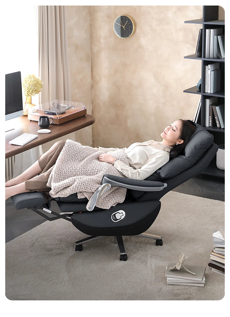 Luxurious Boss Office Chairs Armchair Relaxing Comfort Modern Office Chairs Recliner Sedentary Office Furniture Bureaustoel LLOC