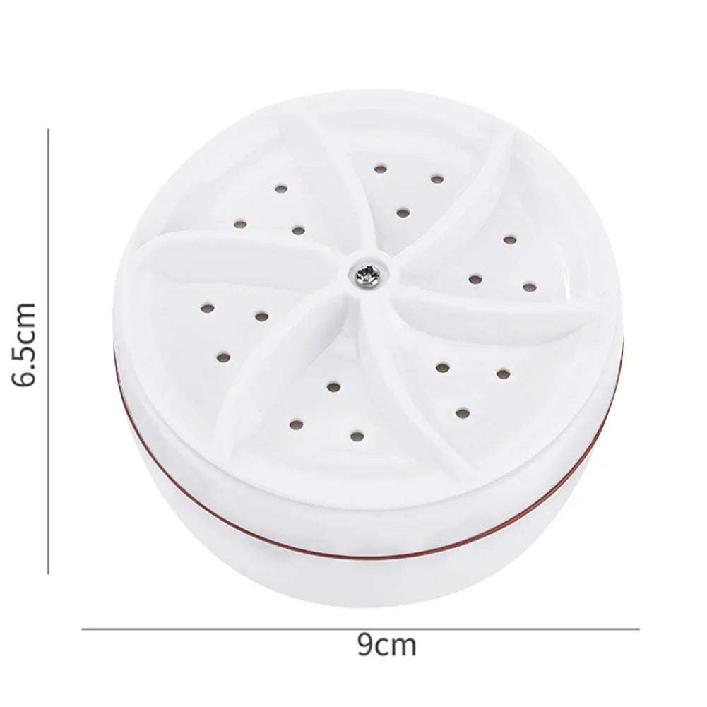 Rotating Turbines Washer Wheel Bubble Turbine Rotation Washer Machine Multifunction Cleaning Low Noise for Socks Underwear