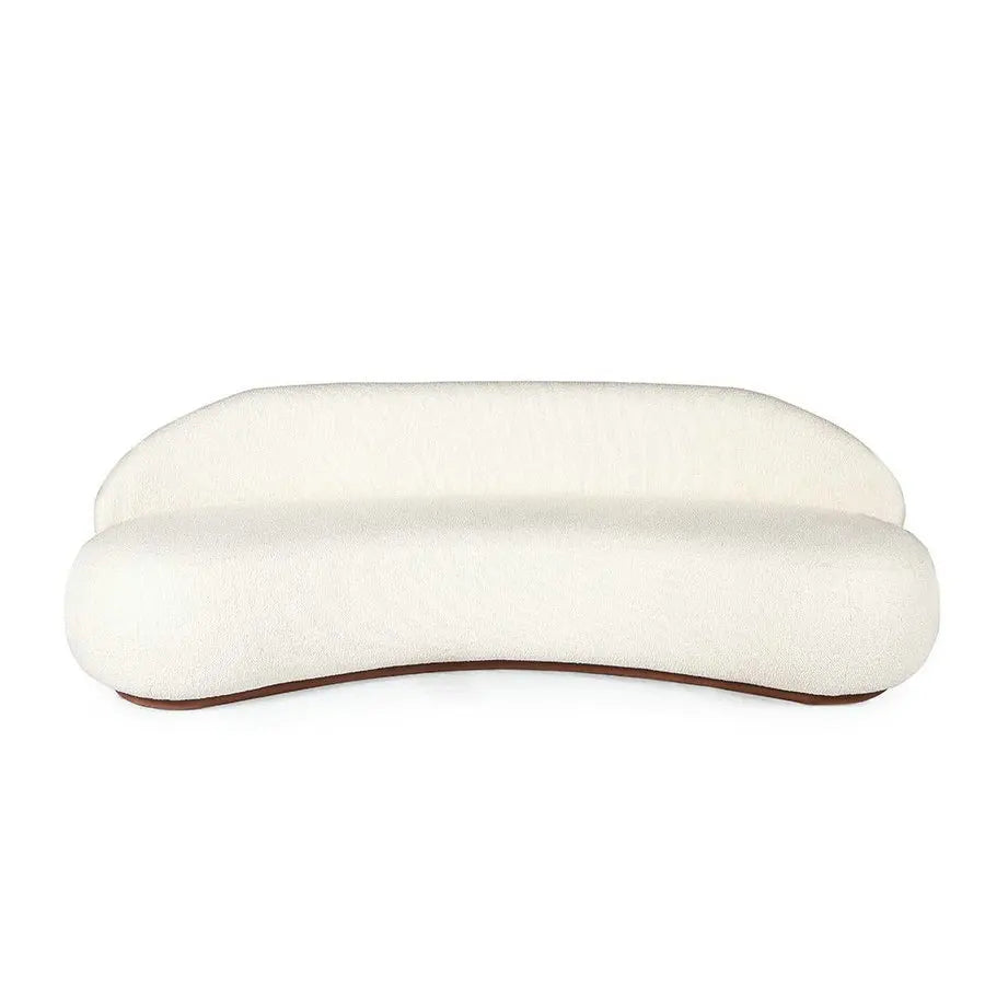 #Modern Luxury  Hotel Restaurant Small Curved Back White Velvet Couch Sofa Set Designs with Wood Furniture Living Room Sofas