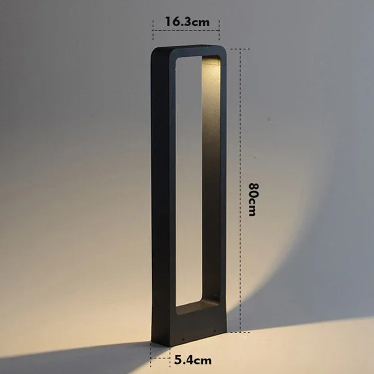 LED Outdoor Door Type Lawn Light Luxury Courtyard Light Waterproof Lawn Light Modern Landscape High Protection Column Light