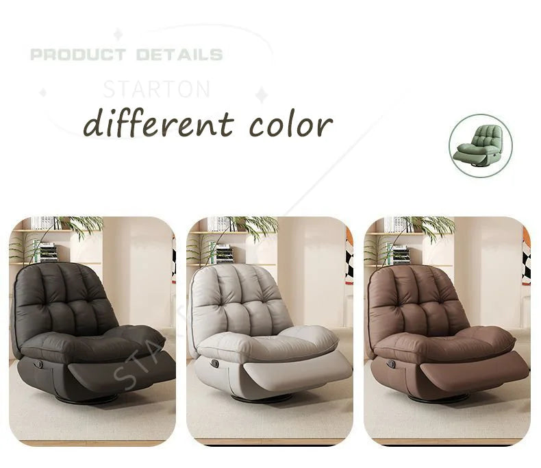 Office Single Modern Luxury Sofa Chair Low Price Electric Recliner Chair  Relax Longue for Home Living Room Furniture
