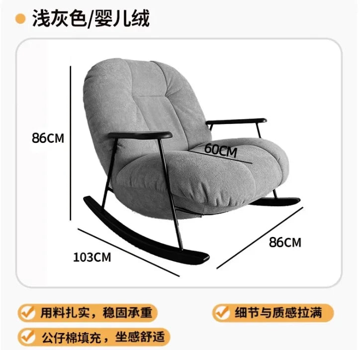 Floor Lounge Nordic Chair Seating Design Gaming Luxury Lazy Boy Chair Hotel Balcony Individual Accent Living Room Furniture