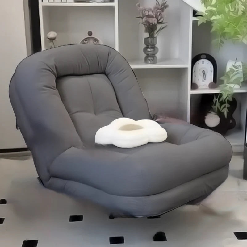 Lazy Rocking Chair Recliner Sofa Single Seat Comfortable Lounger Balcony Living Room Bedroom Home Leisure Seat