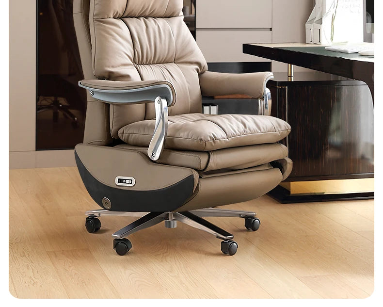Luxurious Boss Office Chairs Armchair Relaxing Comfort Modern Office Chairs Recliner Sedentary Office Furniture Bureaustoel LLOC