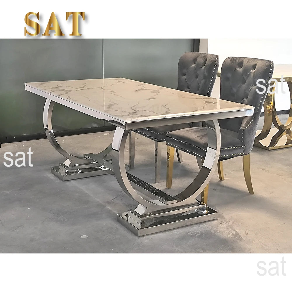 # Mesas De Comedor Luxury  Dining Table Set for Modern Marble Dining Tables