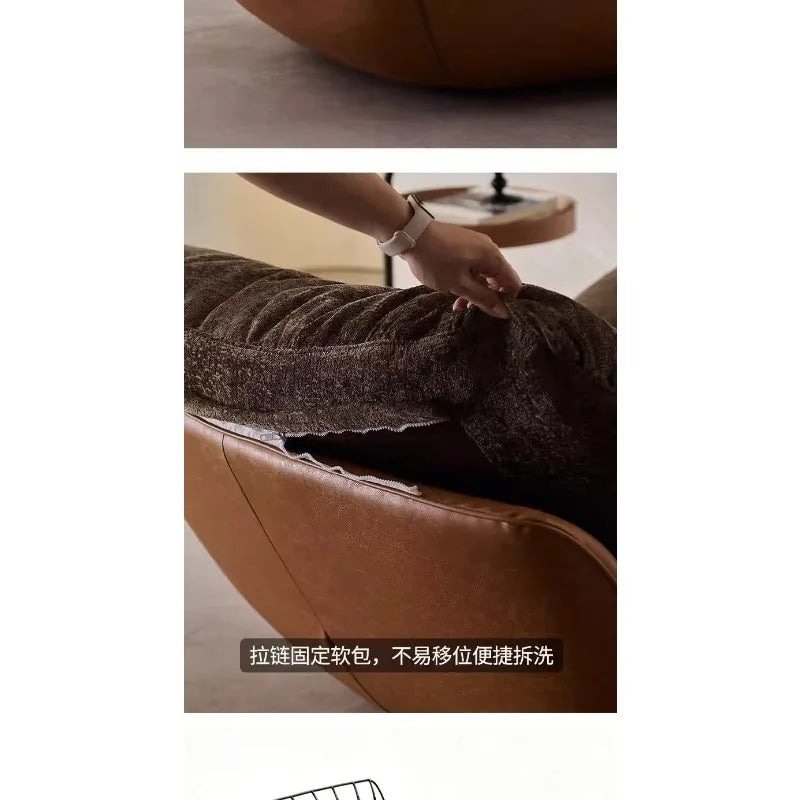 Office Home Balcony Leisure Chair Living Room Single Lazy Sofa Chair