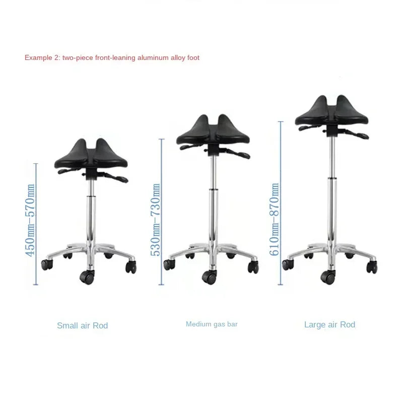 Ergonomic Saddle Chair Dentist Orthodontic Chair Beauty Salon Bar Bench Experimental Computer Chair Large Workbench