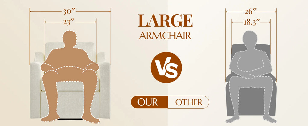 360° Swivel Accent Chair Set of 2, Large Comfy Reading Chairs, Accent Square Single-seat Armchair Upholstered Sofa