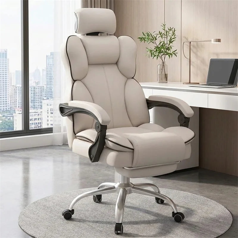Mobile Ergonomic Office Chair Recliner Computer Bedroom Accent Office Chair Gameing Study Sillas De Oficina Office Furniture