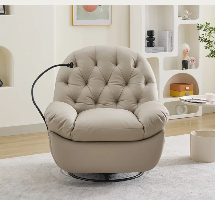 a17  Office Bedroom Chair Balcony Simple Fabric Luxury Modern Lazy Chair Designer Nordic Poltrone Da Salotto Home Accessories