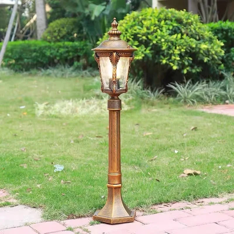 The lamp pole is waterproof IP65 LED solar courtyard