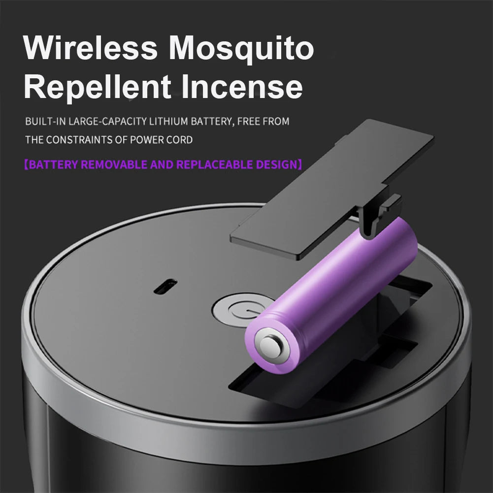 Zapper Outdoor Rechargeable Mosquito Killer Lamp with LED Night Light Electric Fly Traps for Outside Patio Backyard Garden