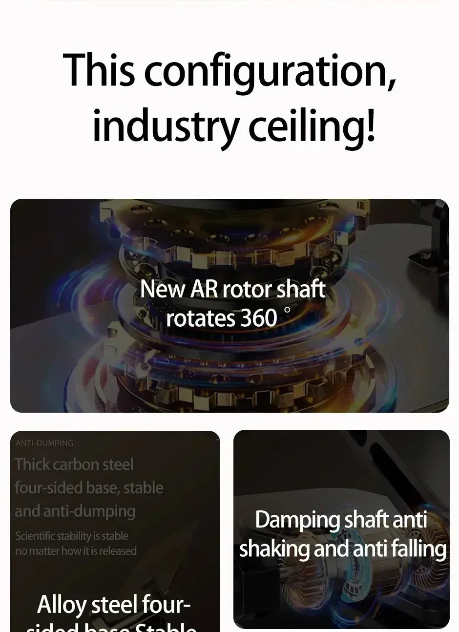 360° Rotation Metal Phone Holder Portable Foldable Desktop Tablet Stand For iPhone Samsung Xiaomi iPad Air Cellphone Bracket