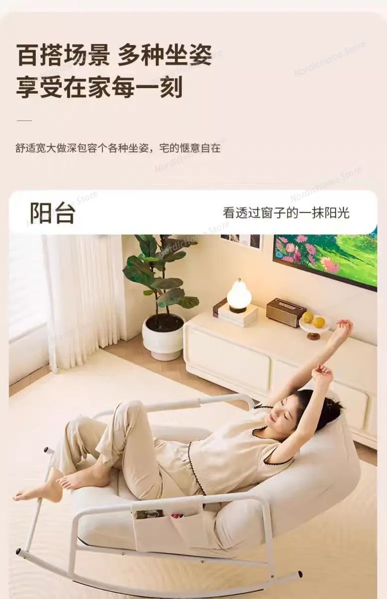 Modern Sofa Living Room Chairs Arm Nordic Designer Relax Living Room Chairs Recliner Balcony Home Furniture Terrace Furniture