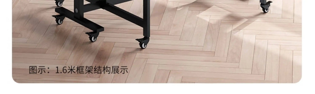 Folding table Household dining table Small apartment round table Multifunctional installation-free mobile simple round dining