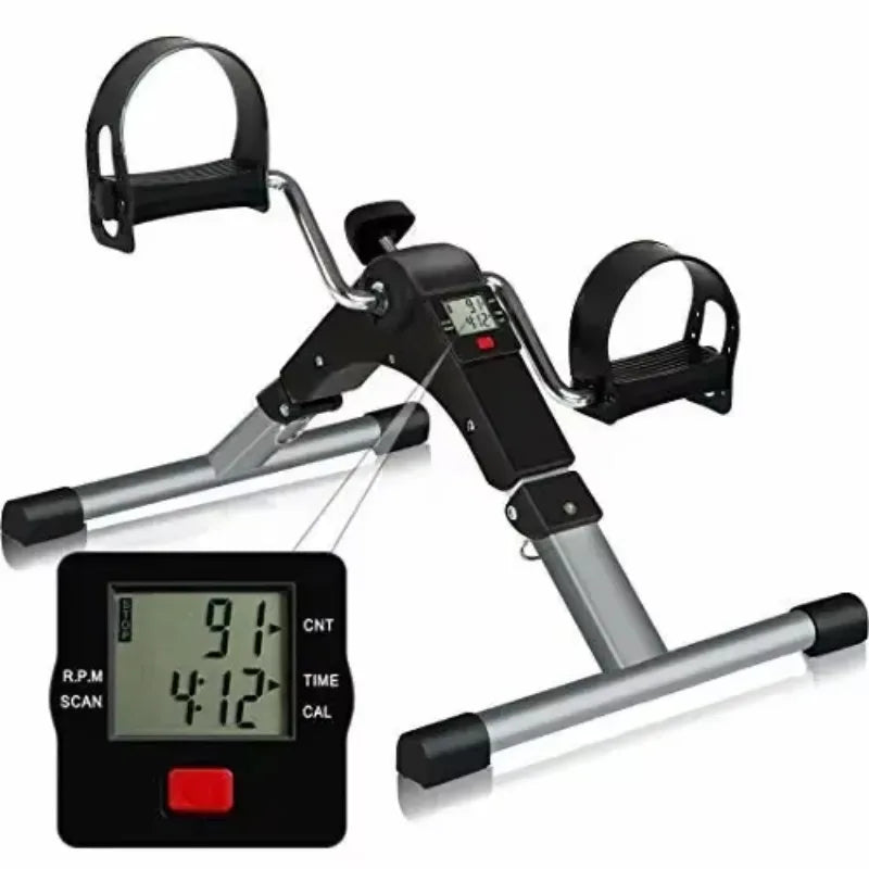 Home Fitness Equipment Exercise Hand And Foot Cycle Bike For Leg And Arm Workout Floor Mini Pedal Exerciser With Display