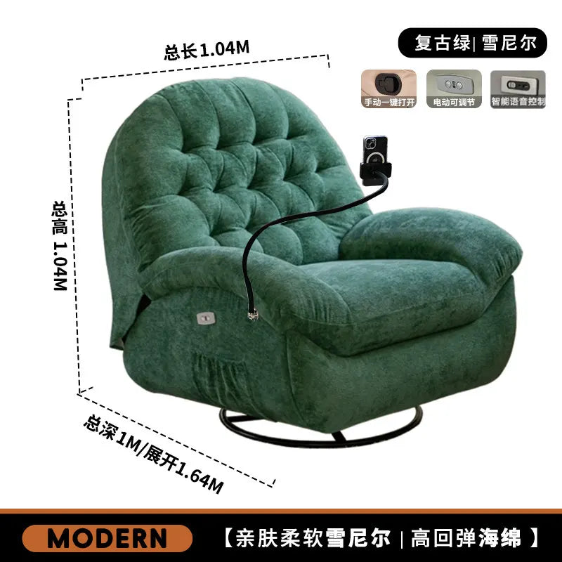 Terrasse Bedroom Living Room Chairs Lounge Relax Cozy Balcony Recliner Chair Accent Designer Mobili Per Il Soggiorno Furniture