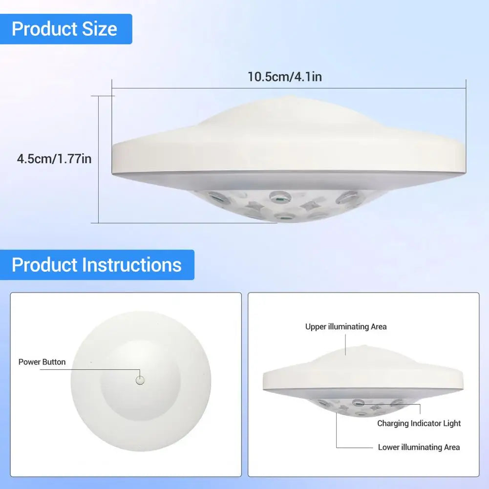 2 Pcs Floating Pool Lights IP67 Waterproof RGB Upper And Lower Color Changing Pool Lights 8 Dynamic Lighting Effects Pool Lights