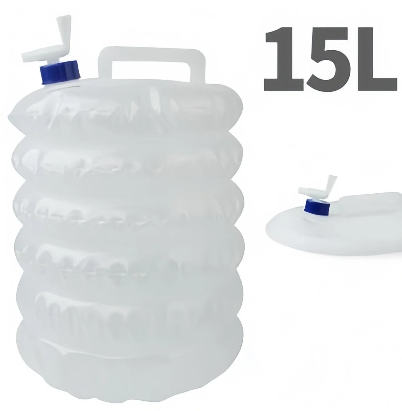 10L-15L Collapsible foldable bottle Container Water Storage Bottle Bucket Pail Water Bag water&juice dispenser Camping Outdoor