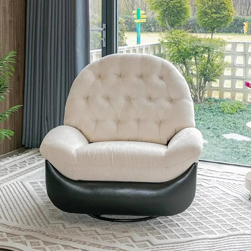 Designer Relax Massage Living Room Chairs Balcony Reading Swivel Comfortable Massage Ergonomic Fauteuil Lounge Suite Furniture