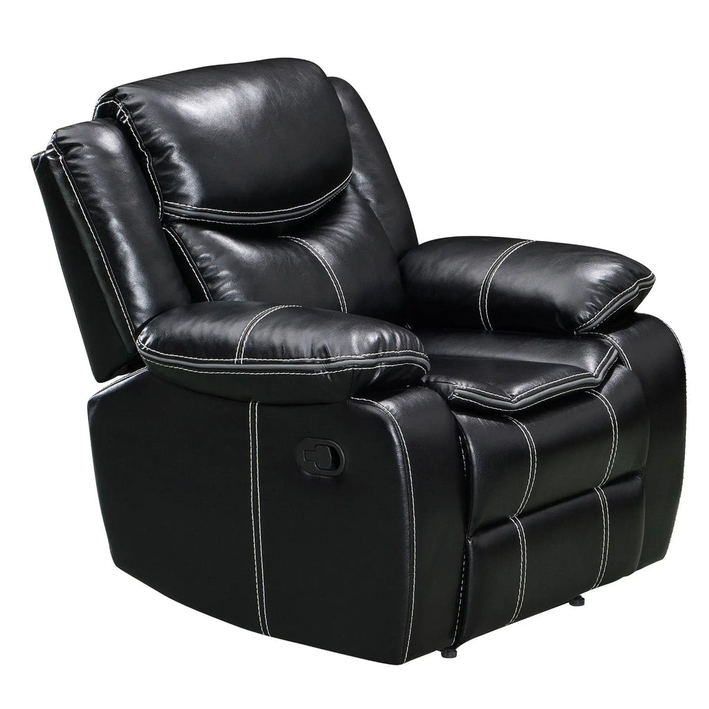 Modern luxury living room recliner multi-functional comfortable leather home furniture chair recliner sofa set