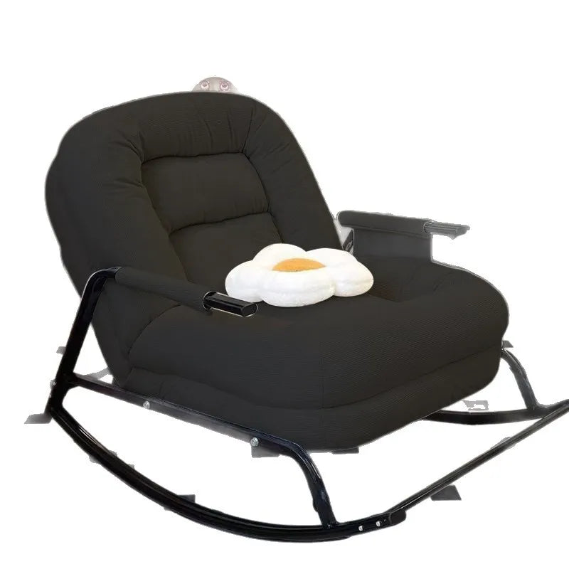 Lazy sofa single household living room rocking chair adult tatami lounge chair