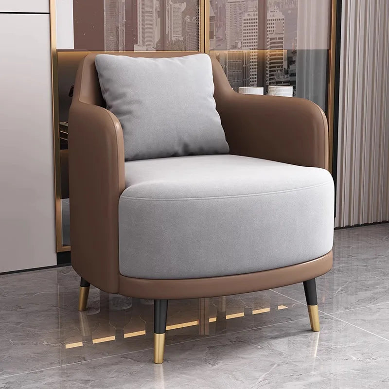 Business reception sofa, light luxury modern minimalist design, suitable for reception, sales office, office, balcony, leisure a