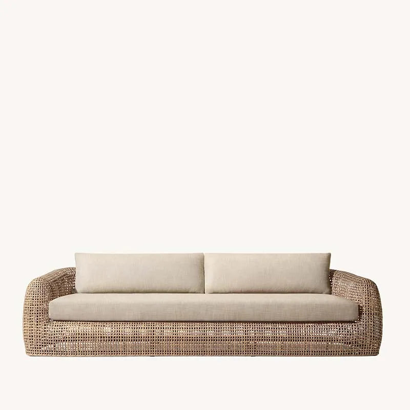# Hot Garden Furniture Outdoor Sofa And Coffee Tables Set Outdoor Rattan Frame Garden Sofa Set