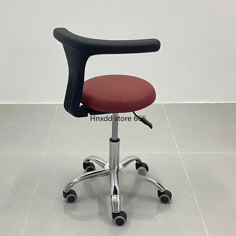 Beautician Stool Chair Makeup Furniture Dressing Table Master Wheels Hocker Bar Beauty Hairdresser Sillones Peluqueria Wheel Spa