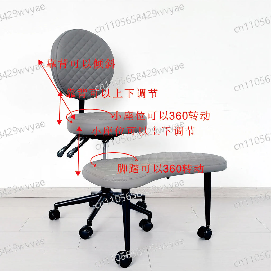 With Backrest Meditation Yoga Sedentary Dorm Computer Special Cross-legged Chair