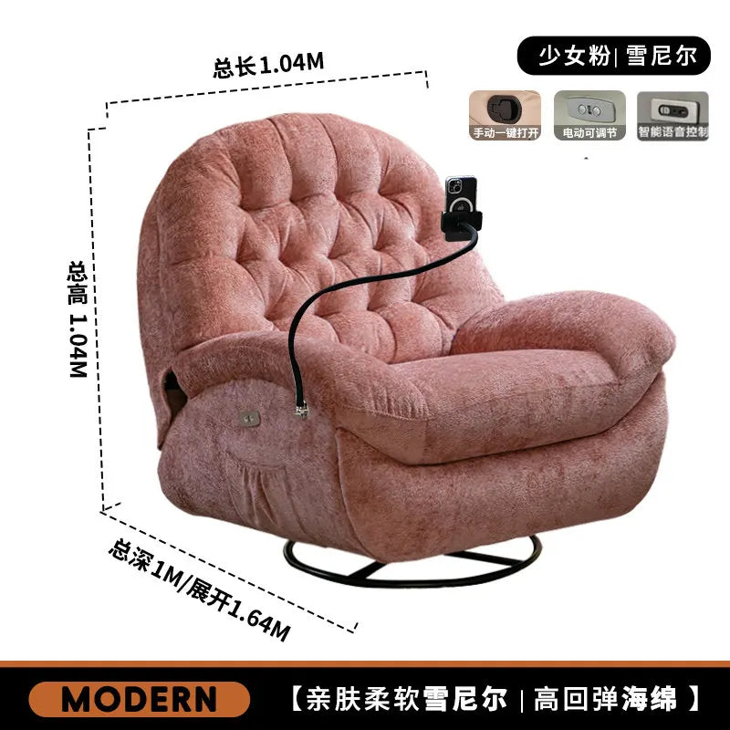 Terrasse Bedroom Living Room Chairs Lounge Relax Cozy Balcony Recliner Chair Accent Designer Mobili Per Il Soggiorno Furniture