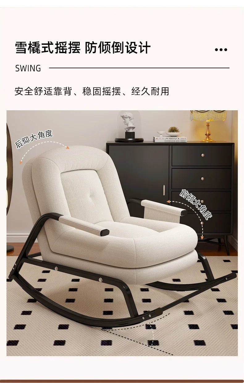 Occasional Balcony Living Room Chairs Reading Makeup Outdoor Reading Balcony Relax Chairs Luxury Sex Kitchen Home Furniture