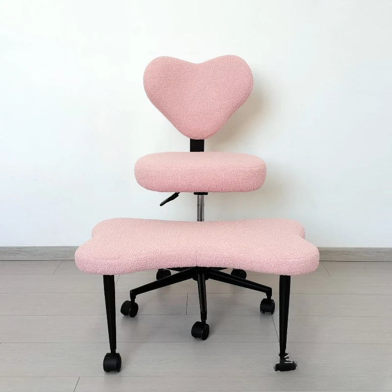 Cake velvet meditation chair sitting without sitting cross-legged monkey stool office kneeling yoga with backrest stool