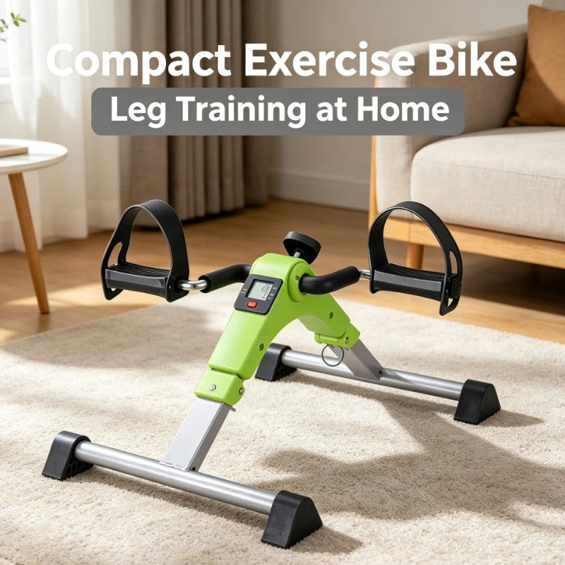 Home Mini Stepper Indoor Cardio Fat Burner Leg Trainer  Exercise Bike Fitness Gear