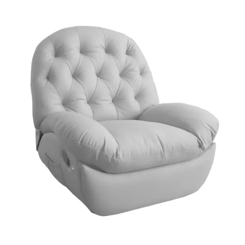 Electric Eggshell Lounge Chair Single Sofa for Living Room Bedroom Small Apartment Multi Functional Lazy Cinema Seat