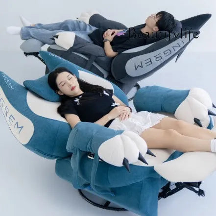 Home function Smart memory cotton Electric fat cat sofa Lazy single chair Rocking chair