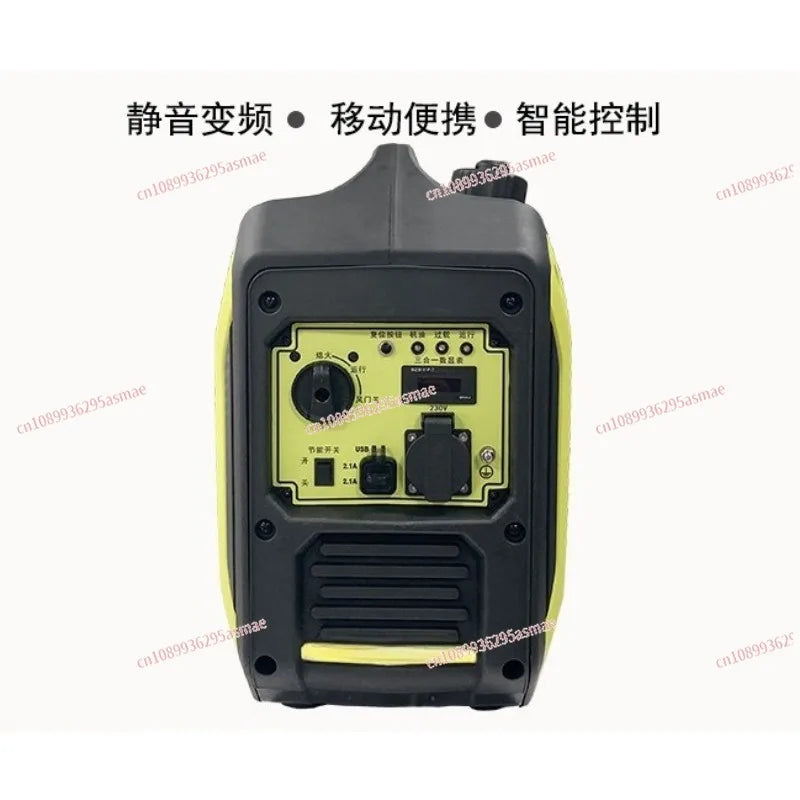 Portable Silent Generator 2KW 3KW 5KW 110V/220V Quiet Portable Power Generator for Outdoor RV Home Backup